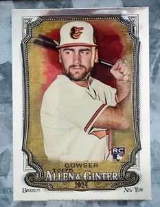 #28 Colton Cowser 2024 Topps Allen & Ginter cromo radiocontrol Baltimore Orioles - Imagen 1 de 2