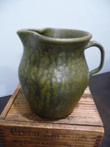MATTHEW HEWELL ALKALINE GLAZE PITCHER - Georgia Potter - Picture 1 of 6