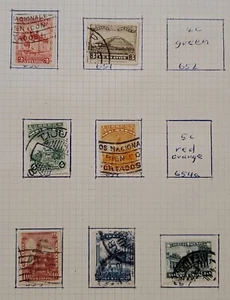 Mexico Stamps 1923-24 (7) Used - Picture 1 of 8
