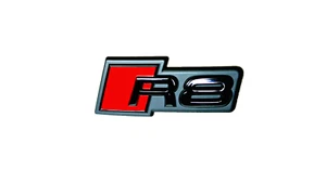 Audi R8 Schriftzug Emblem Logo R8 Schwarz 4S0853737  - Bild 1 von 3