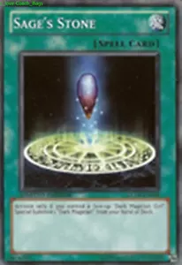 Sage's Stone 1 X Común GLD4-EN038 Edición Limitada Como Nuevo/CASI NUEVO Yugioh - Imagen 1 de 1