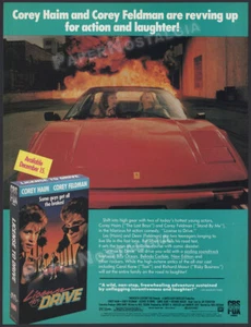 LICENSE TO DRIVE__Original 1988 print AD / ADVERT__Corey Haim__Heather Graham - Picture 1 of 1