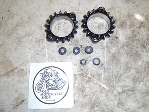 1980 KAWASAKI KZ750G TWIN LTD HEADER CLAMP FLANGE SET - Picture 1 of 5