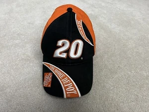 Tony Stewart Hat Cap Mens Orange Strap Back NASCAR Home Depot Joe Gibbs Racing - Picture 1 of 17
