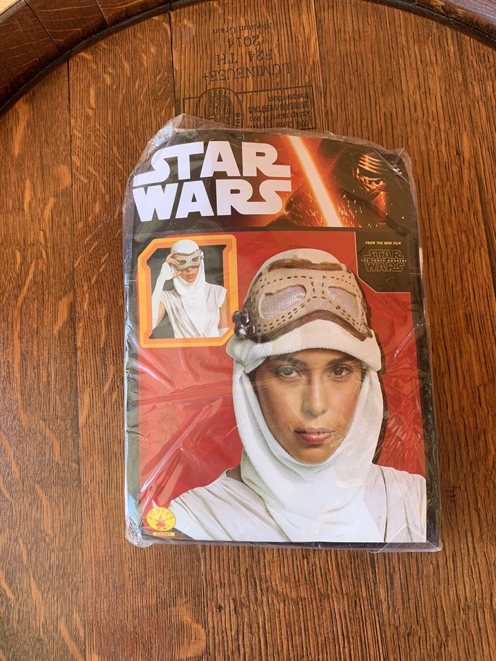 Lady ADULT REY EYE MASK W/ HOOD Goggles Disney Star Wars VII 7 THE FORCE AWAKENS - Image 1 of 2