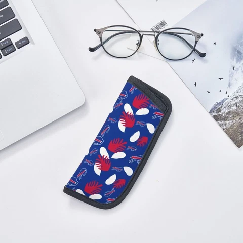 Buffalo Bills Soft Eyeglasses Bag Suitable for Most Sizes of Glasses Cover