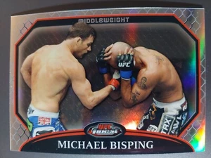 Michael Bisping #18 2011 Topps UFC Finest Refractor #013/888 - Picture 1 of 2