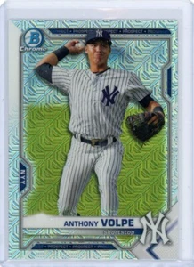 2021 Bowman Chrome Anthony Volpe Mega Box Mojo Refractor BCP-85 NY Yankees T1361 - Picture 1 of 6