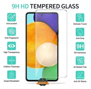 Protector de pantalla de vidrio templado 9H HD transparente para Cricket Icon 2 - Imagen 1 de 8