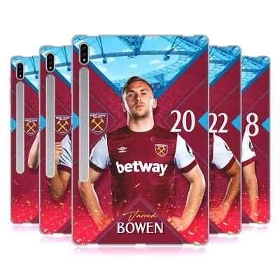 OFFICIAL WEST HAM UNITED FC 2023/24 FIRST TEAM GEL CASE FOR SAMSUNG TABLETS 1 - Image 1 of 4