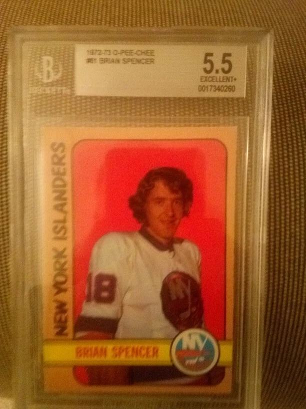 1972-73 OPC Brian Spencer BVG/BGS 5.5 - Image 1 of 1