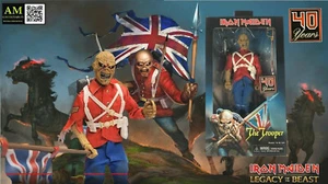 NECA - Iron Maiden - The Trooper - Eddie 8 " Clothed Retro Action Figure 40 - Picture 1 of 3