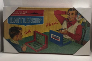 Battleship Board Game Canvas Wall Decor-New - Picture 1 of 4