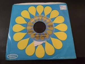 Major Lance – The Matador / Hey Little Girl NM 1980s Reissue 45RPM Epic Record - Imagen 1 de 3