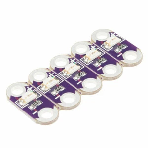 [3DMakerWorld] SparkFun LilyPad LED Rojo (5 LED) - Imagen 1 de 2