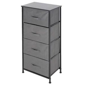 Cassettiera in tessuto mensola cassetto armadio 4 cassetti 45x30x94cm ML-DESIGN® - Foto 1 di 5