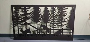 Decorative Outdoor Privacy Screen Panels-Metal Balcony Panel Inserts 30"x60" - Picture 1 of 11