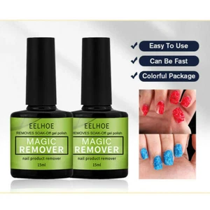 Burst Nail Gel Magic Remover Polish Soak Off Gel Coat Cleaner Primer Degreaser_ - Picture 1 of 11