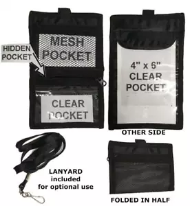 Wallet or Holder For Credit/Business Cards, ID, Passport, License, Cash/Coin - Picture 1 of 1