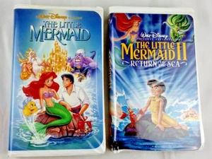 Disney the Little Mermaid & the Little Mermaid 2  Banned Cover Art Lot of 2 - Picture 1 of 10