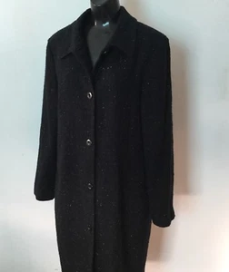 New Bob Mackie Studio Evening Coat With Sparkles Size 12 - Picture 1 of 5