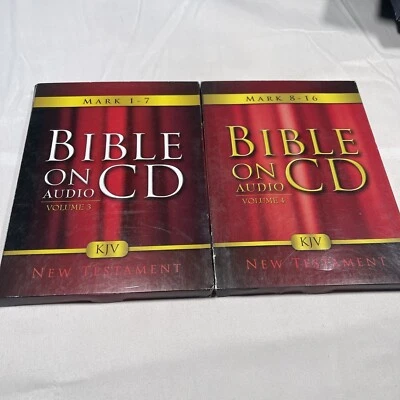 Bible On Audio CD Volume 3 & 4: Mark 1-16 New Testament - Image 1 of 4
