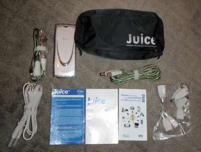 Adaptador de corriente alterna iGo Juice modelo PS0055 para coche, hogar, avión Foto 1 de 4