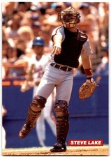 1990 Philadelphia Phillies Photocards Steve Lake