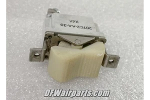 20TC2-AA-30, 20TC2-AA30, 30A Klixon Aircraft Rocker Switch Circuit Breaker - Picture 1 of 2