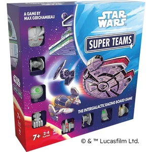 Star Wars Super Teams Board Game Zygomatic ZYGSWST0101ML Family Racing Rebels - Picture 1 of 4