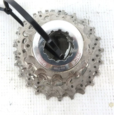 Bicicleta de carretera Hyperglide SHIMANO DURA ACE CASSETTE 9 velocidades 12-23T 171 g CS-7700 Foto 1 de 3