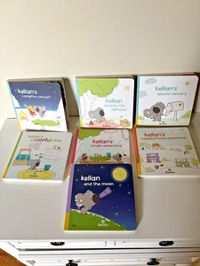 Lot of 7 Kellan’s Adventures KiwiCo Board Books Baby Toddler Early Learning - Bild 1 von 18
