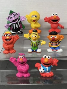 Sesame Street Lot of 8 Figures Count Ernie Bert Telly Bird Elmo Murray 2013 - Picture 1 of 12