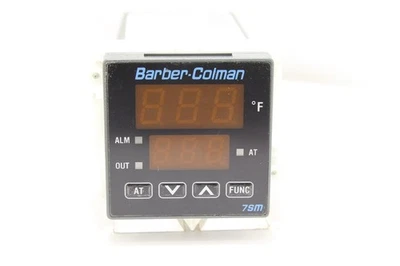 Barber-Colman 7SM491030000 Temp Controller | 1/16 DIN | PID/Relay | 120VAC | 7SM - Image 1 of 4
