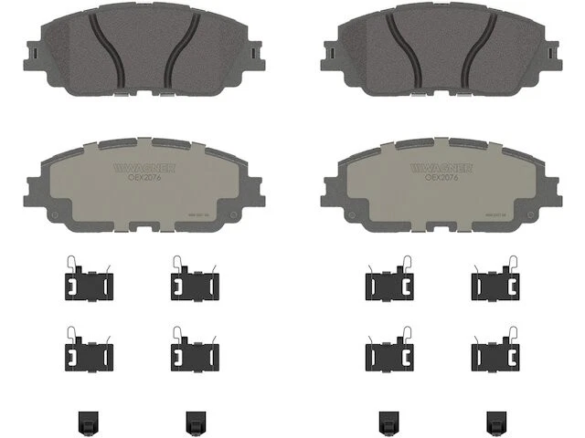 Front Brake Pad Set For 2019-2023 Lexus ES300h 2.5L 4 Cyl 2020 2021 2022 KS895VP - Image 1 of 1