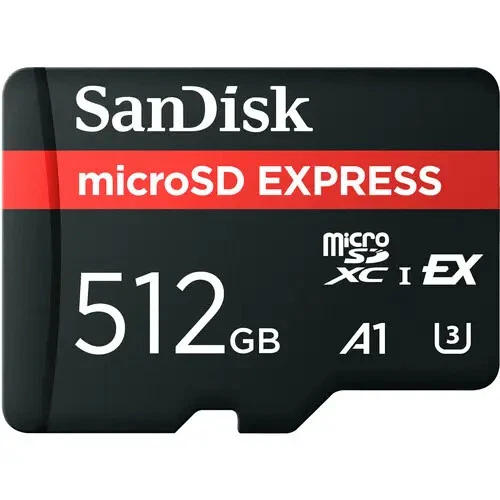 New SanDisk MicroSD Express 512GB Micro SDXC Card 880MB/S - image 1 of 1