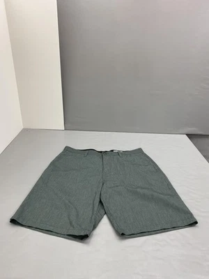 Volcom Shorts Mens 38 Gray Chino Walk Short Casual Golf Recycled Poly Blend - Image 1 of 4