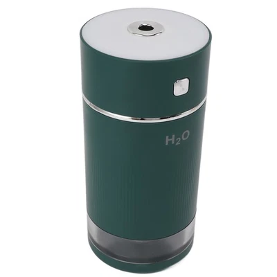 (Green)Portable Mini Humidifier 2 In 1 Purifying Air Silent Cool Mist - Image 1 of 4