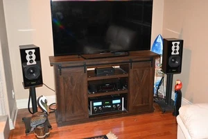 McIntosh XR50 Speakers - Gloss Black-Pristine Condition - Picture 1 of 15