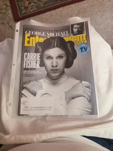 Entertainment Weekly Star Wars 2017 Carrie Fisher, George Michael, Princess Leia - Picture 1 of 2