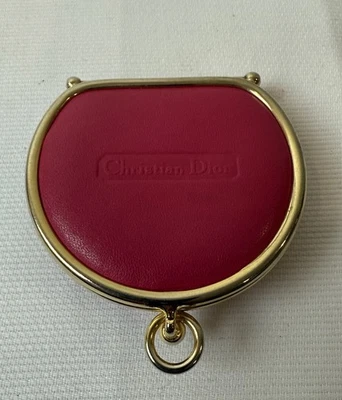 Vintage Pink Christian Dior Change Purse - Image 1 of 4