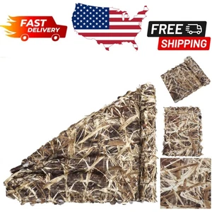 Dry Grass Camouflage Netting - Perfect for Hunting Blinds and Outdoor Activities - Picture 1 of 7