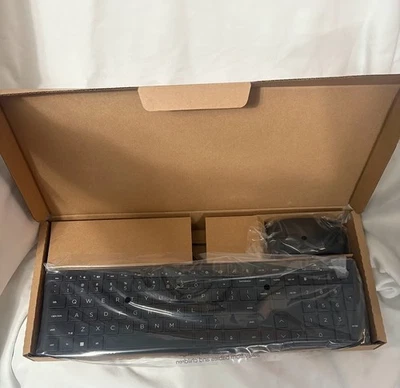 HP 310 Black Wired Keyboard and Multi-Function Mouse Combo - Image 1 of 4