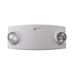 ILUMINACIÓN DE EMERGENCIA PHILIPS CLORURO VA6, BUGEYE, 2 LUCES MR16, BATERÍA, BLANCO - Imagen 1 de 4