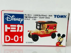 Tomica Disney Collection D-01 T-Type Classic Car Mickey Mouse - Picture 1 of 5