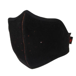 Men's Women's Fleece Face Masks Winter Warm Lined Windproof Ski Half Face Cover - Picture 1 of 20
