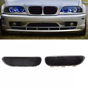 Smok Lens Bumper Side Marker Reflector For 00-03 BMW E46 2D Coupe/ 01-06 E46 M3 - Picture 1 of 9