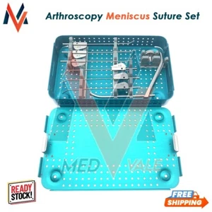 Arthroskopie Meniskus Naht Set - Orthopädisches Faden & Draht Passing Kit - Bild 1 von 3