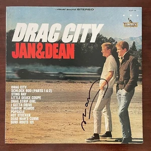 Jan & Dean Signed “Drag City” Japan Pressing 12” Vinyl Record Album K22P-136 - Picture 1 of 9