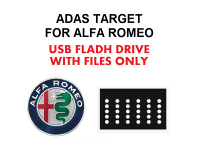 Alfa Romeo ADAS calibration target board - US...